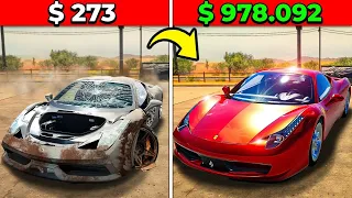 Encontrei o MEU CARRO DOS SONHOS No FERRO VELHO!! (Ferari 458 Italia)