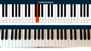 G akkoord piano