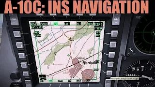 A-10C Warthog: Creating & Navigating Waypoints Tutorial | DCS WORLD