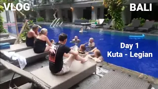 BALI VLOG Champlung Mas Hotel TRAVEL LIBURAN 7 DAYS EXPLORE   Legian Pantai Kuta Bersih Nyaman MURAH