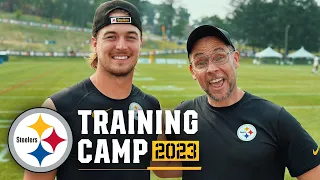 Pittsburgh Dad at Steelers Training Camp 2023