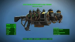 Fallout 4 - NEVER ENDING PLASMA THROWER (Rare Legendary Plasma Rifle)