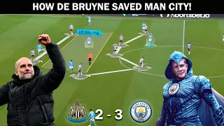 Newcastle vs Man City | Post Match Analysis | De Bruyne vs Newcastle