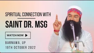 Online Spiritual Discourse from Barnawa, UP | 19th October 2022 | Saint Dr. MSG Live