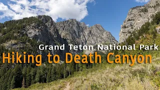 Hiking to Death Canyon in Grand Teton National Park