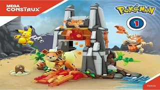 Mega Construx Instructions | Pokemon | FNF08 | Volcano Rivals (Book 1)