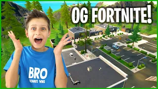 GOING BACK TO OG FORTNITE