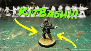 How to build a starship troopers MI- trooper |#starshiptroopers #wargame #kitbash #helldivers2 #40k