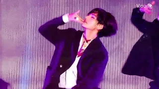 190811 롯데 패밀리콘서트 - MIC DROP / BTS V / 방탄소년단 뷔 Focus 4K Fancam