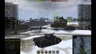 тест world of tanks на MacBook Air 2013