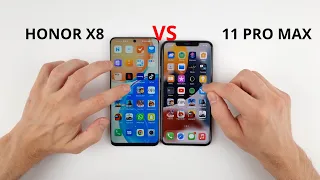 Honor X8 vs 11 Pro Max | SPEED TEST