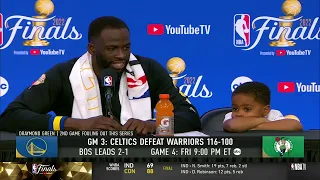 Draymond Green Says He "Played Like S--t" After Game 3 Loss vs. Celtics
