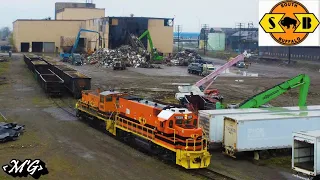 Swapping Scrap Gons at the Metalico Shredder *Drone Video*