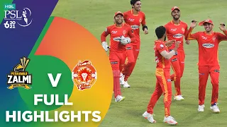 Full Highlights | Islamabad United vs Peshawar Zalmi | Match 26 | HBL PSL 6 | MG2T