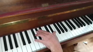 Video Killed the radio star - The Buggles,  piano tutorial (part 1)