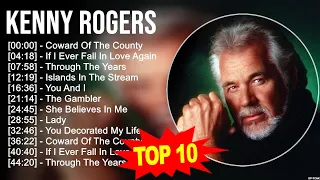 K e n n y R o g e r s Greatest Hits 🍃 80s 90s Country Music 🍃 200 Artists of All Time