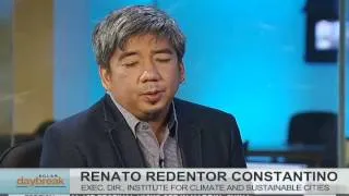 SOLAR DAYBREAK: RED CONSTANTINO ON CLIMATE CHANGE