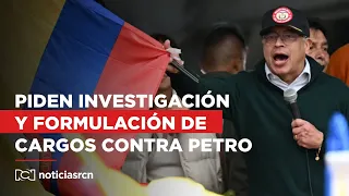 Ponencia ante el CNE pide apertura de investigación y formulación de cargos contra el presidente