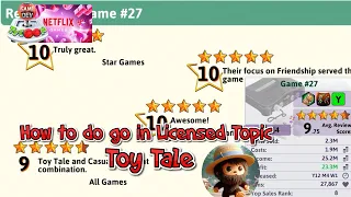 Game Dev Tycoon - Netflix - How to Create a Good License Toy Tale with Rewards