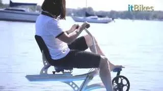 itBikes Water Bikes  - Pedalling Forwards and Backwards on the Water Bike