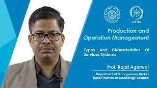 Lec 05-Types And Characteristics Of Services Systems