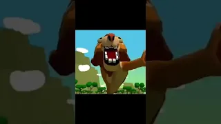 Try not to laugh (lion) 😂😆🤣#shorts #meme