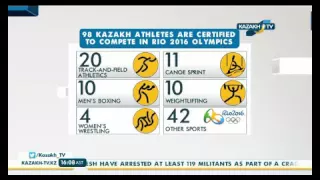 Казахстан завоевал 98 лицензий на Олимпиаду в Рио-де-Жанейро - KazakhTV