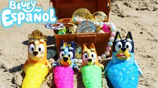 Bluey Aventura Épica en la Playa en Español- Bluey Juguetes