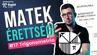 Matek érettségi #17 Trigonometrikus őrület 😱 sin, cos, tg