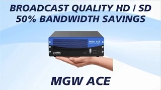 VITEC's MGW Ace Portable HEVC Encoder