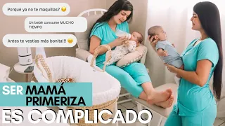 ☀️RUTINA DE DÍA con un RECIEN NACIDO🤱🏼Mañana con un bebe, MAMÁ PRIMERIZA 🍼👶