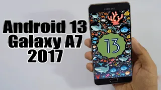 Install Android 13 on Galaxy A7 2017 (LineageOS 20) - How to Guide!