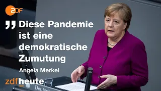 Regierungserklärung von Angela Merkel