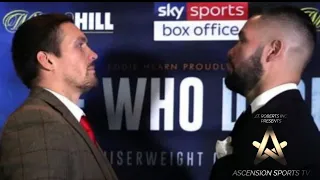 BELLEW VS. USYK THE CRUISERWEIGHT FIGHT FOR ALL THE MARBLES!!!!!!