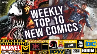 TOP 10 NEW KEY COMICS TO BUY FOR NOVEMBER 27TH - WEEKLY PICKS FOR NEW COMIC BOOKS  MARVEL / DC