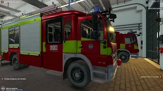 Notruf 112 LFB mod LF24 Responding to RTA