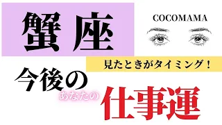 蟹座♋️ 【今後の仕事運】見たときがタイミング⭐ココママの個人鑑定級タロット占い🔮