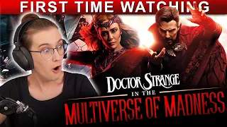 DOCTOR STRANGE IN THE MULTIVERSE OF MADNESS (2022) | MOVIE REACTION! | FIRST TIME WATCHING