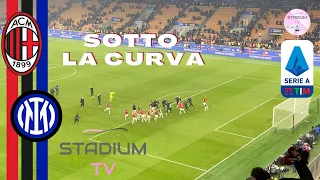 Inter 1-2 Milan Derby - LIVE Milan sotto la SUD