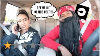 PICKED MY GIRLFRIEND UP IN AN UBER UNDER DISGUISE *went terrible*