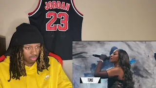 TEMS WAS AMAZING !! Halftime Performance | 2023 NBA All-Star Game (Burna Boy, Rema, & Tems) REACTION