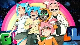 RavenStudio►What if The Amazing World Of Gumball was an anime► Русская озвучка