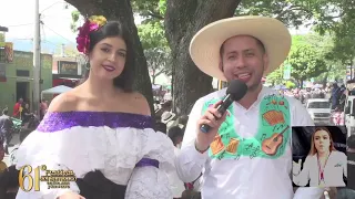 Desfile en Traje Campesino del Reinado Departamental