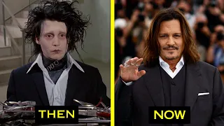 Edward Scissorhands (1990) Movie Cast | Then and Now (1990 vs 2023)