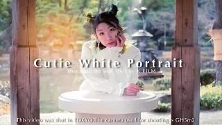 【Japanese 】Cutie white portrait Short film | LUMIX GH5M2