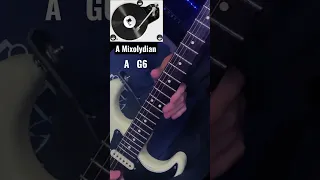 Blues guitar licks + MIXOLYDIAN 🎸