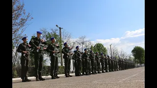 Складання Військової присяги 1 та 2 взводами 1 навчальної роти