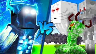 TITAN WARDEN vs ALL TITANS MINECRAFT