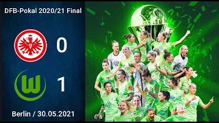 [0-1] | 30.05.2021 | Eintracht Frankfurt Frauen vs Wolfsburg Frauen | Women's DFB-Pokal 2021 Final