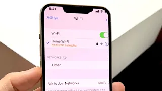How To FIX iPhone No Internet Connection Error!